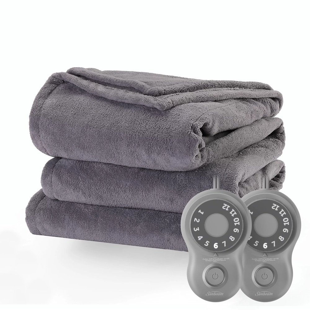 Queen sized Sunbeam heating blanket